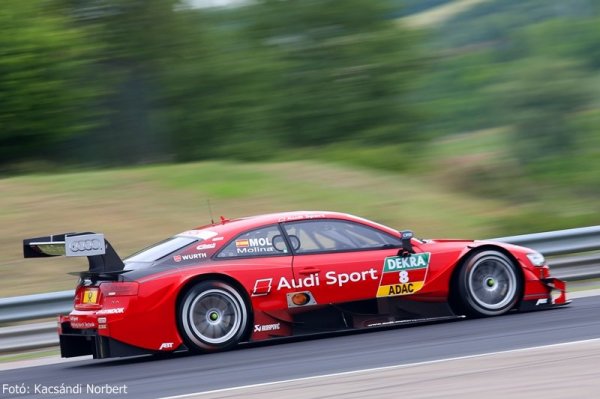 Miguel Molina (Audi) egyedüliként veheti fel a harcot a szombaton domináló BMW-kkel a versenyen