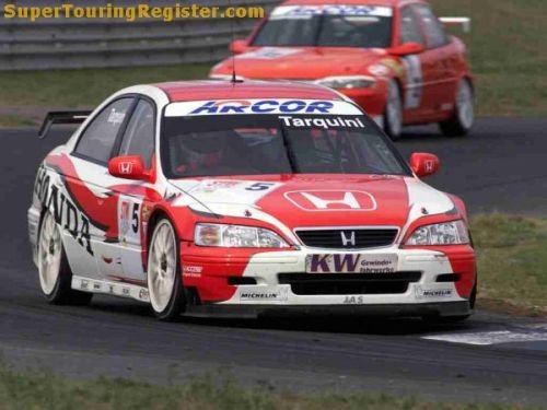 Tarquini 1987-ben elsőként tudott 150 mp alatt körbeérni Spában a Honda Accorddal