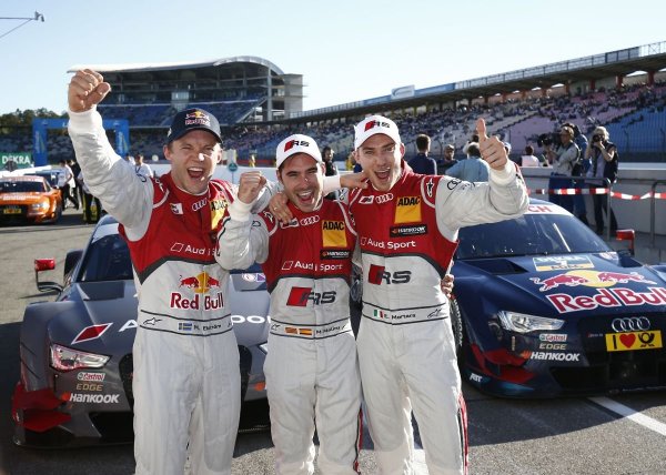 Karikás hármas: Esktröm, az edzéselső Molina és Mortara Hockenheimben